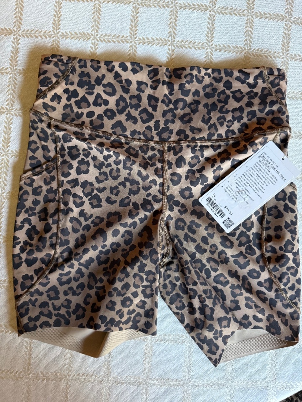 Lululemon leopard shorts